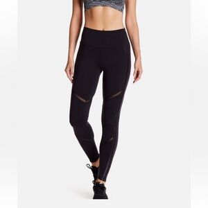 ALO Yoga Women’s Leggings Mesh Athletic Workout Navy Blue‎ Size S